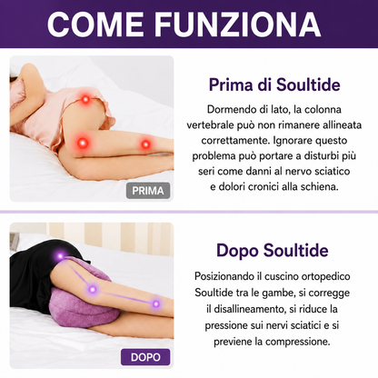 Soultide™ - Cuscino Ortopedico